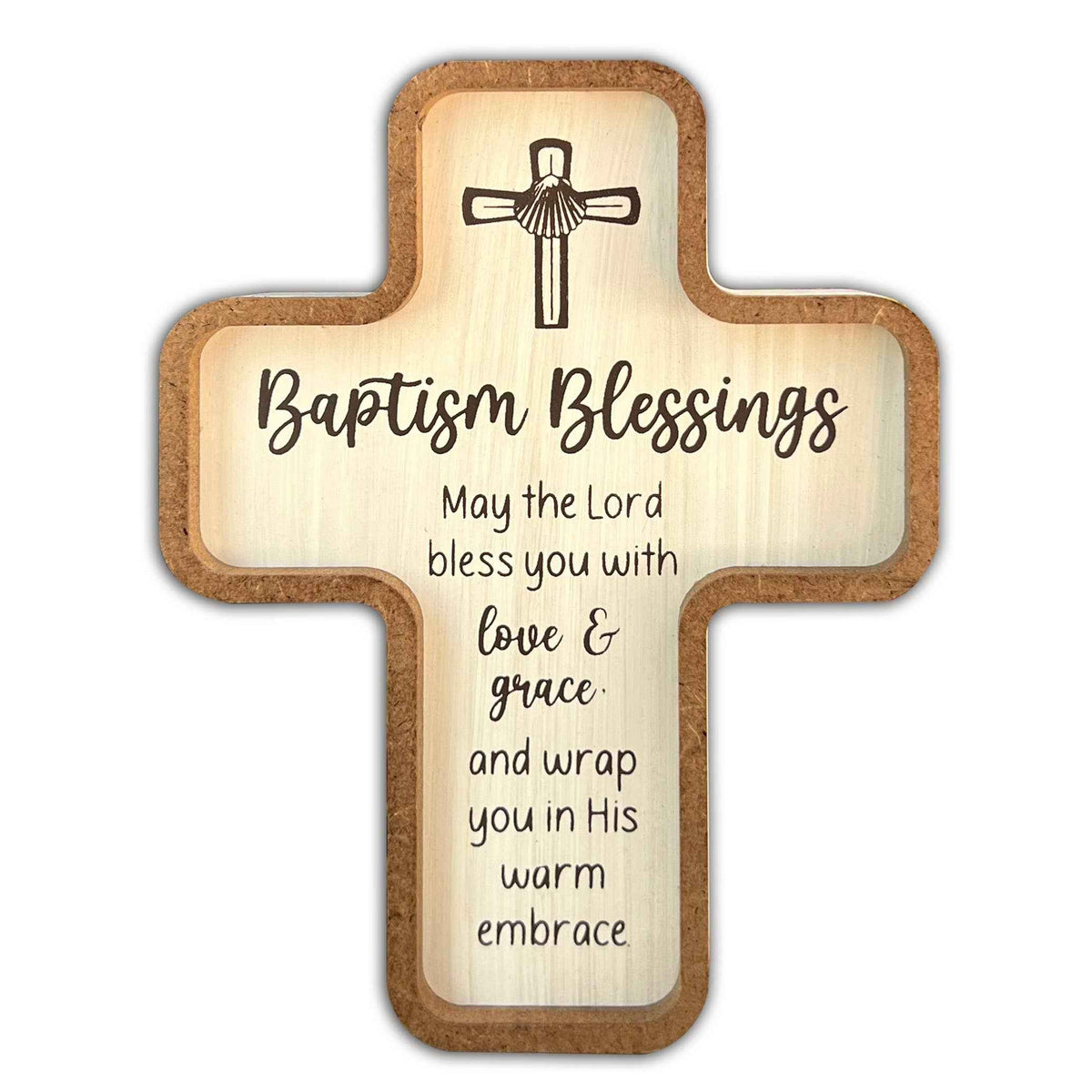 Baptism Blessings Standing Cross