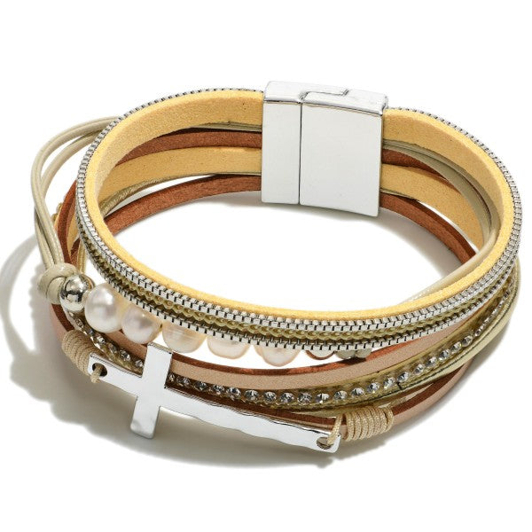 Multi Strand Magnectic Bracelet 434249