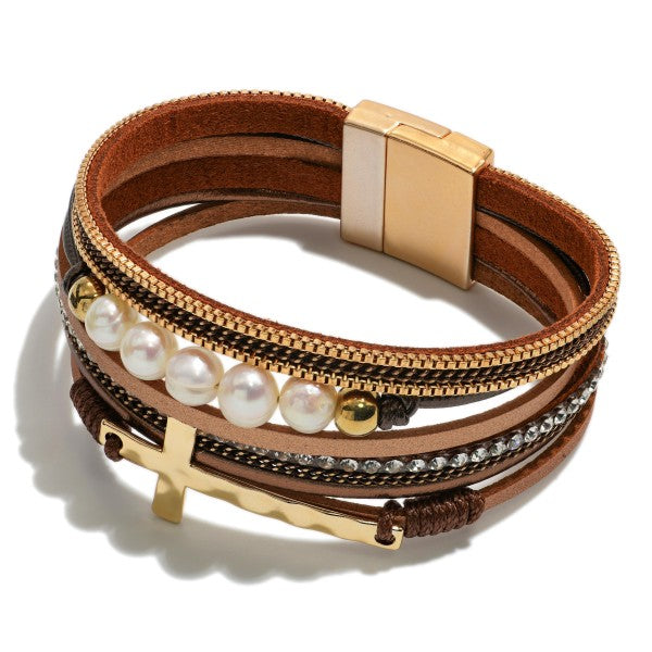 Multi Strand Magnectic Bracelet 434249