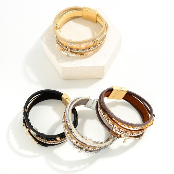 Layered Magnetic Bracelet 438947