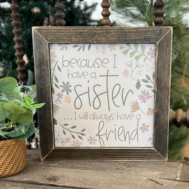 JM Sister Sign