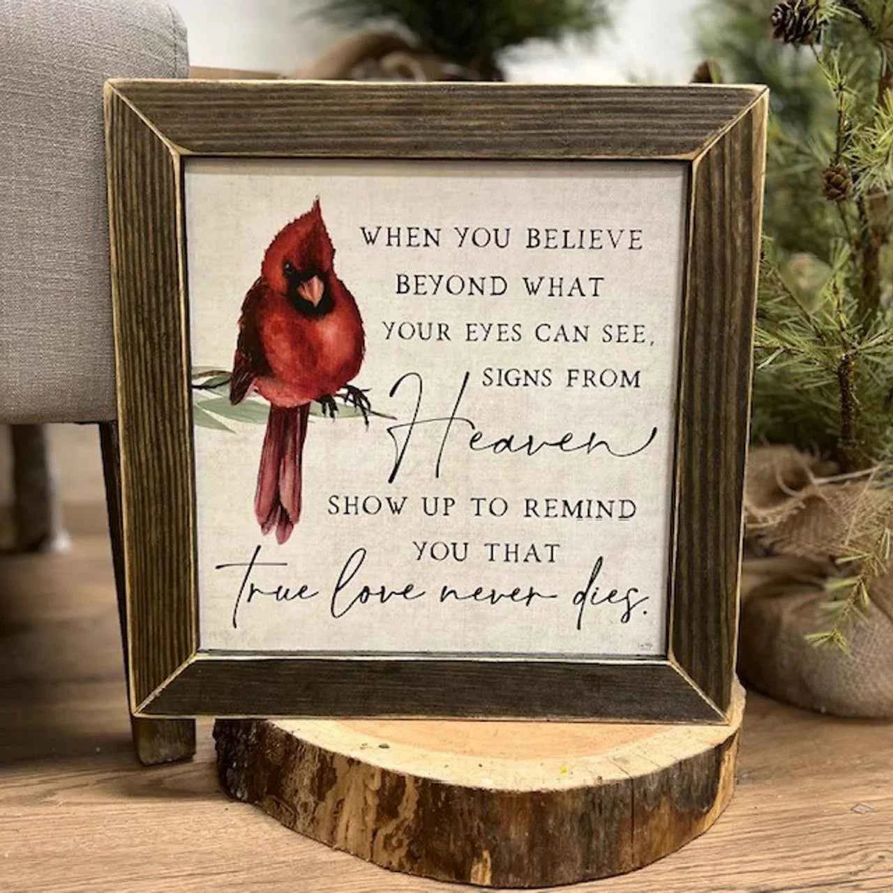 JM Signs From Heaven Frame Sign - Havens Marketplace