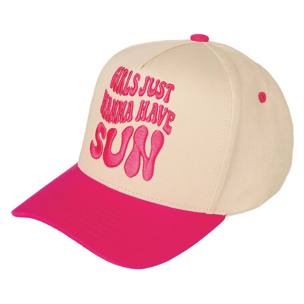 Girls Just Wanna Have Sun Cap - 7201767