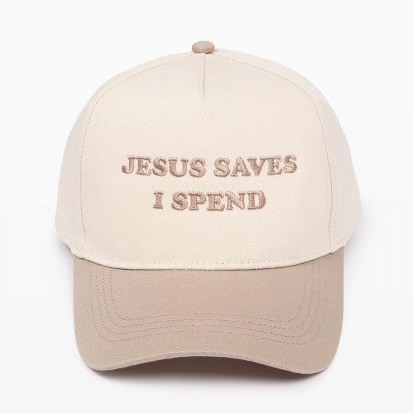 Jesus Saves I Spend Cap - 7201945