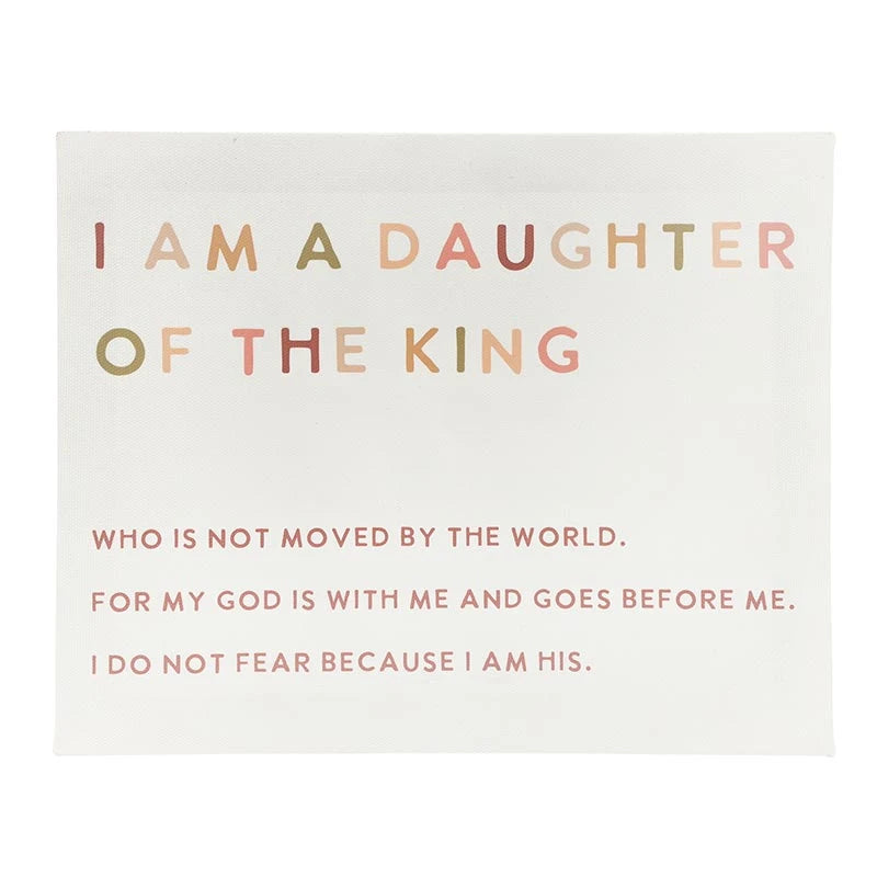 Child King Daughter Canvas