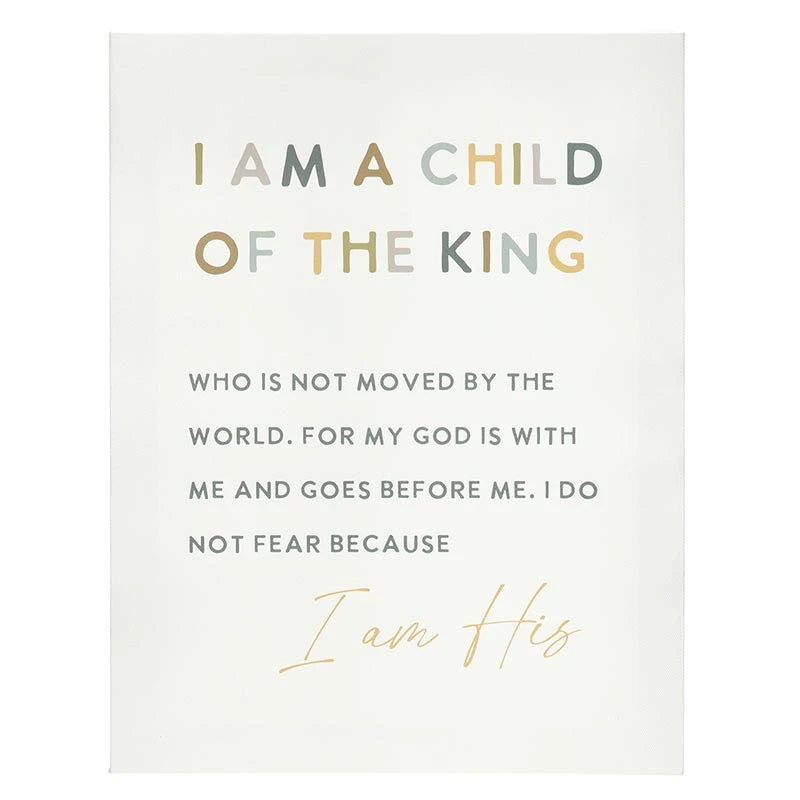 Child of the King Canvas - Child