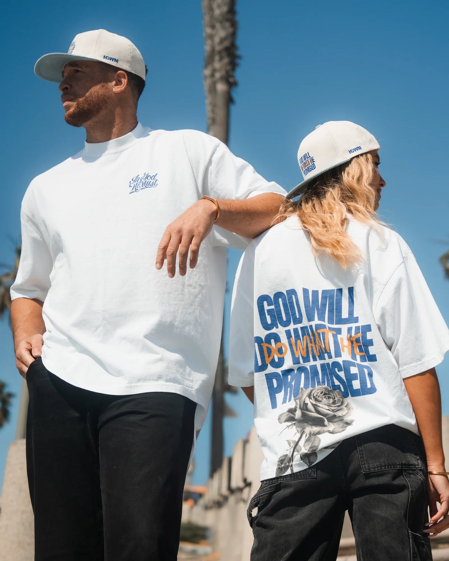 In God We Must 'His Promises' Tee