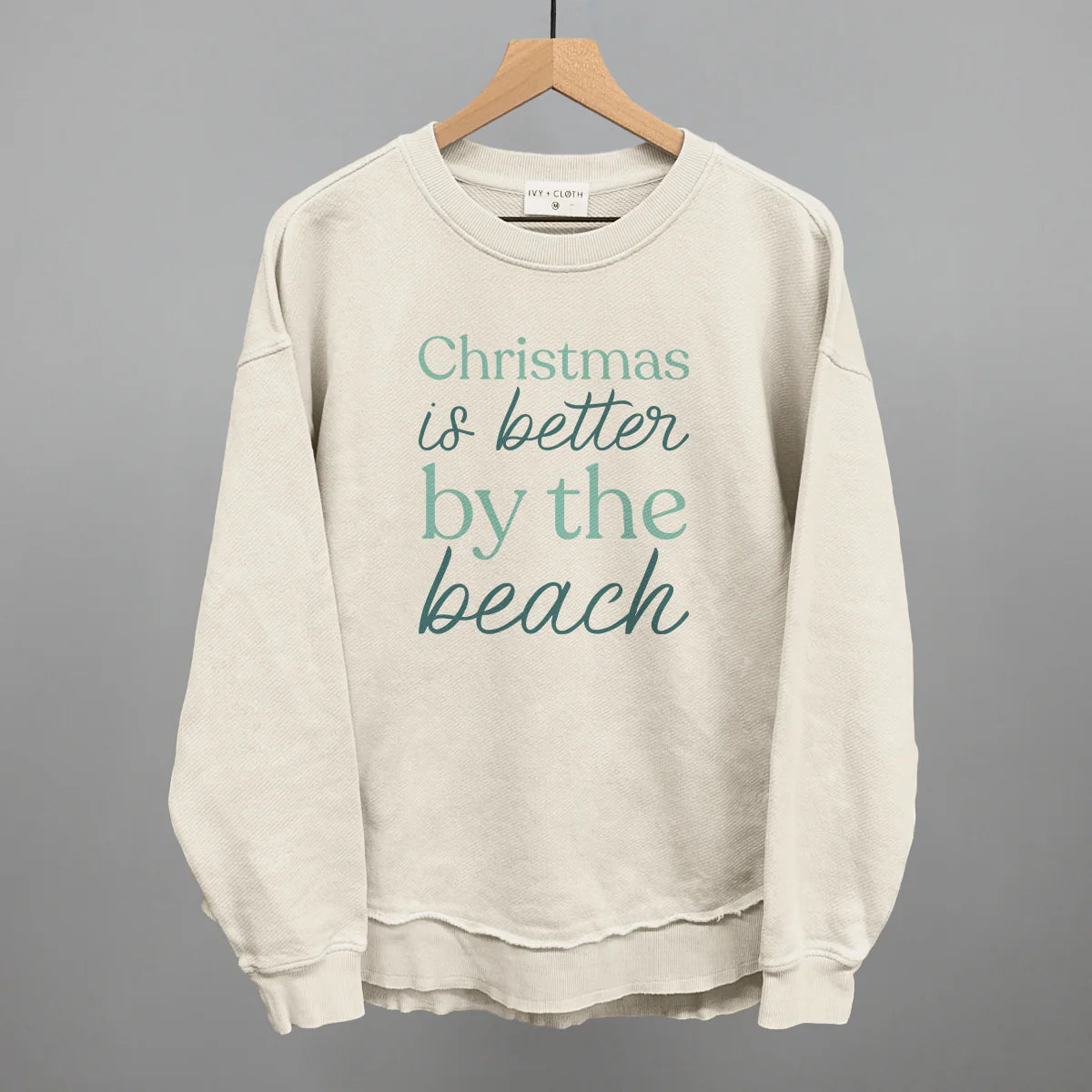 Christmas Is Better at The Beach Crewneck Sweatshirt