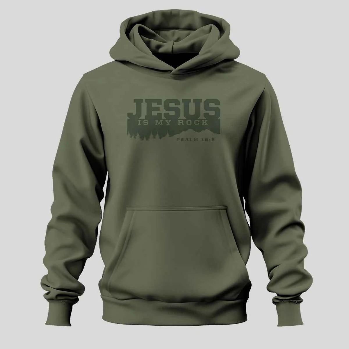 Jesus is My Rock Hoodie