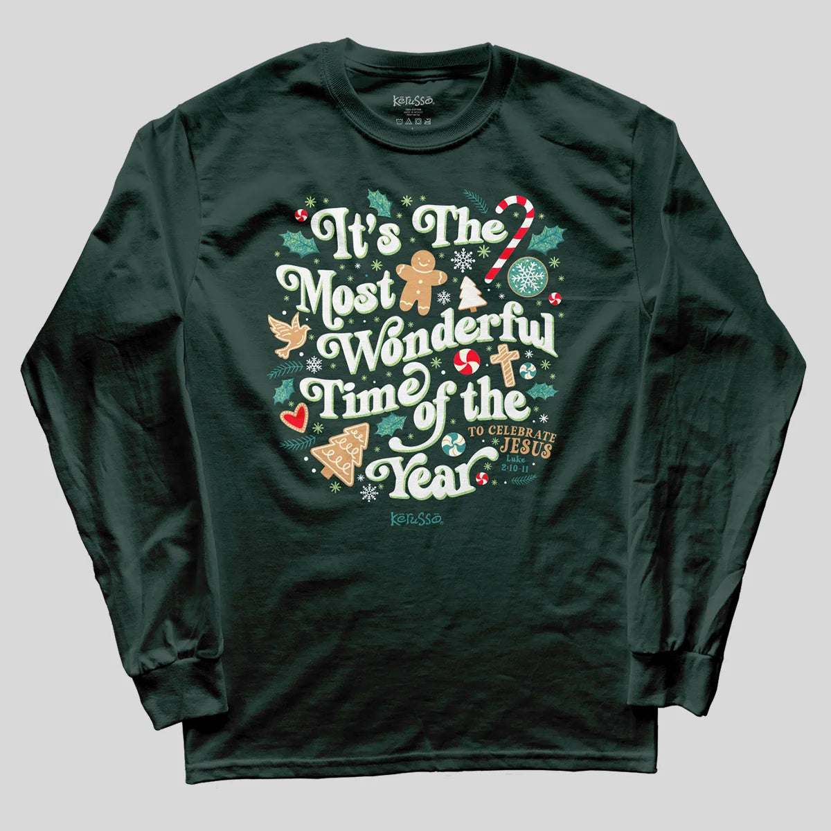 Wonderful - Kerusso Adult Long Sleeve T-Shirt