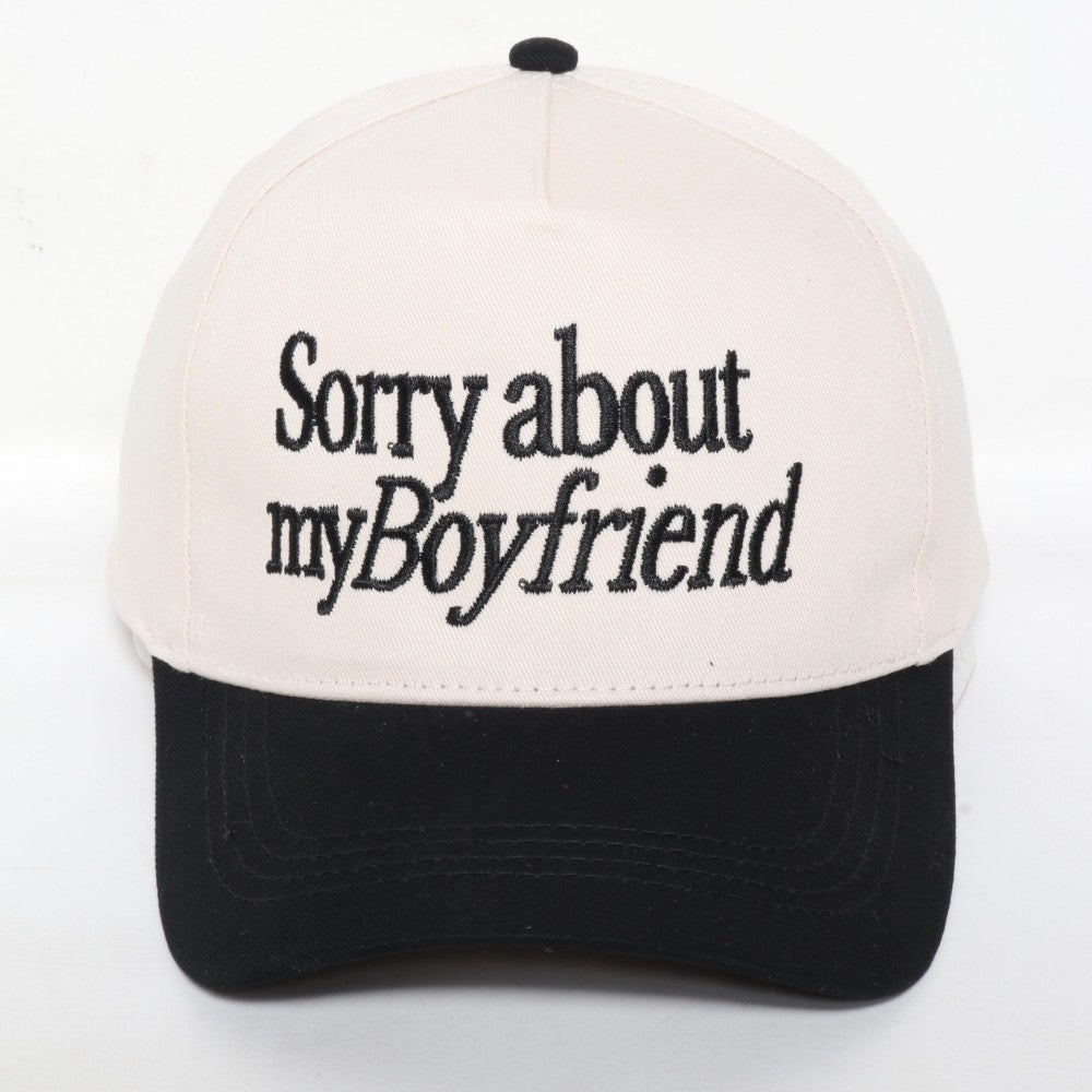 Sorry About My Boyfriend Baseball Cap