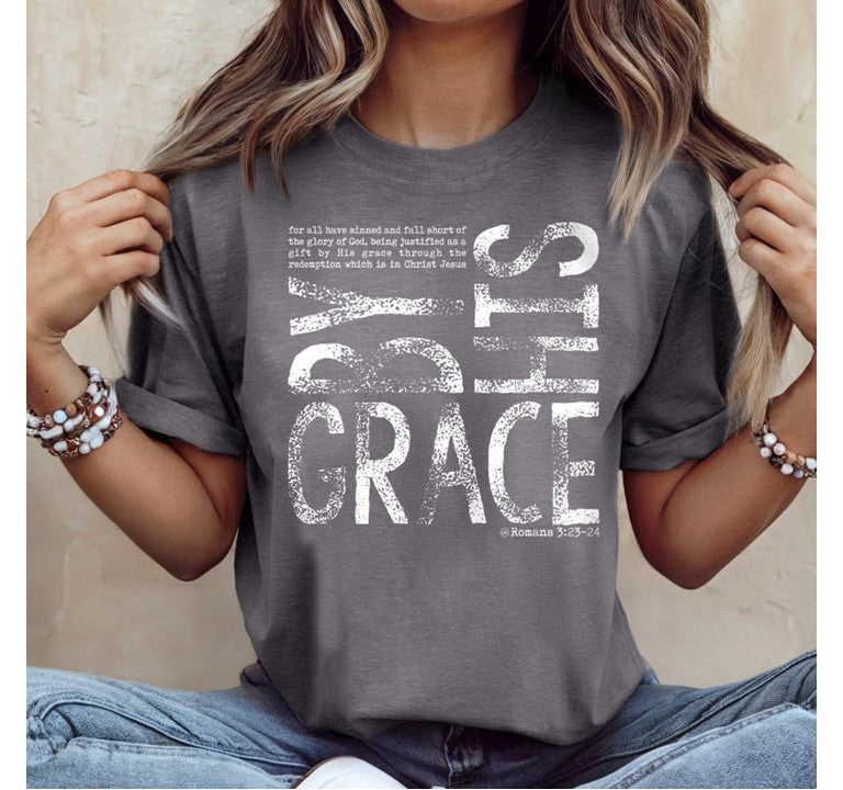 By His Grace Tee