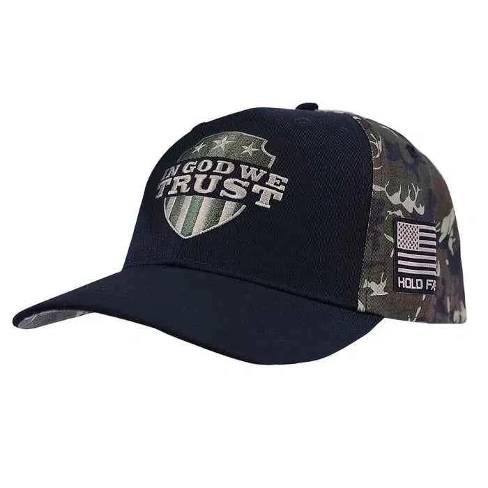 Hold Fast Mens Cap In God We Trust - Havens Marketplace