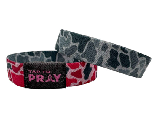 River Rock Camo - Pink & Ash - Small