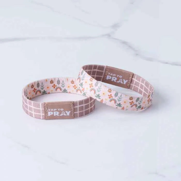Tap To Pray Prairie & Plaid Wristbands