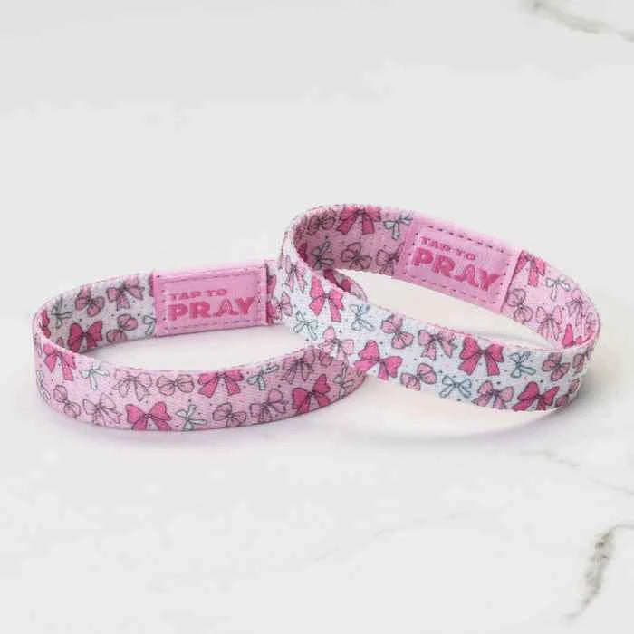 Tap To Pray Boutique Bows Wristbands
