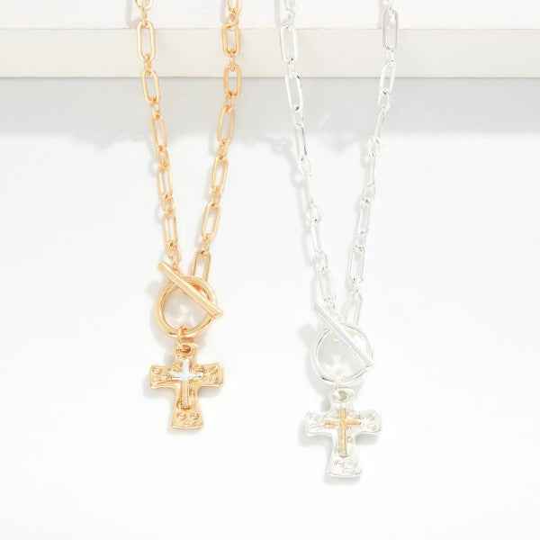 160702 Paper Clip Link Necklace