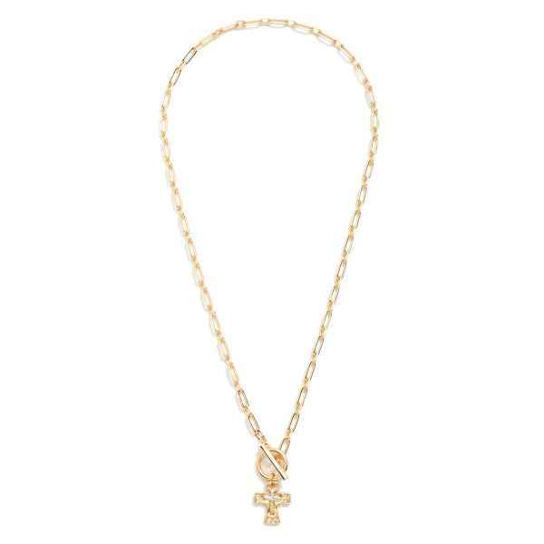 160702 Paper Clip Link Necklace