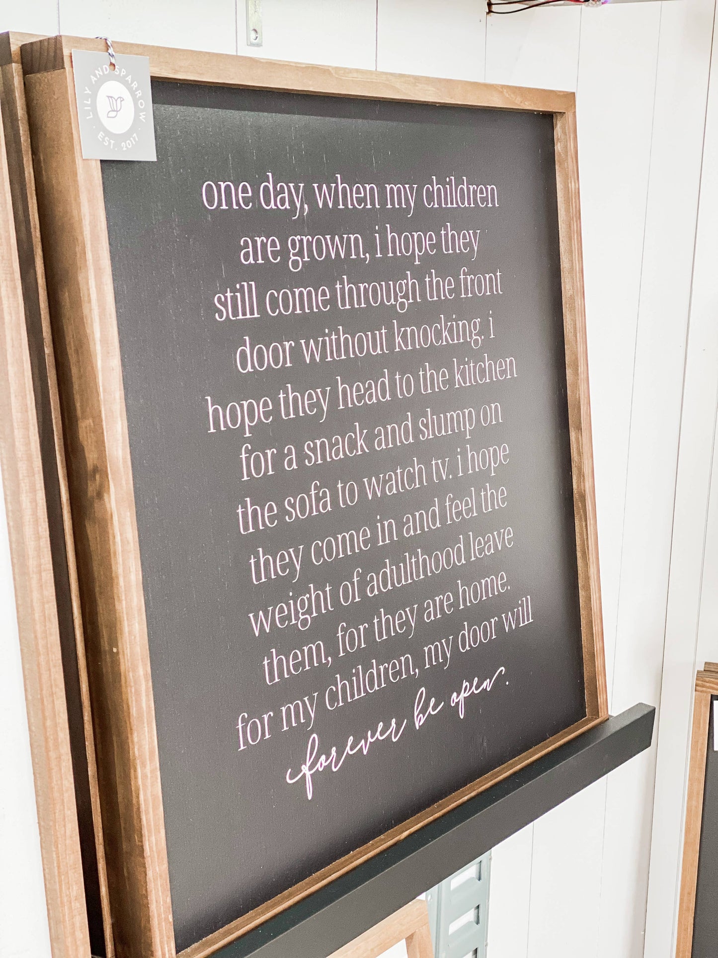 One Day When My Children Sign