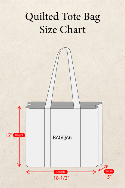 Bohemian Bias Tape Detail Roomy Fit Mint Tote Bag