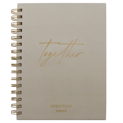 Newlywed One Line A Day Prompted Journal - Wedding