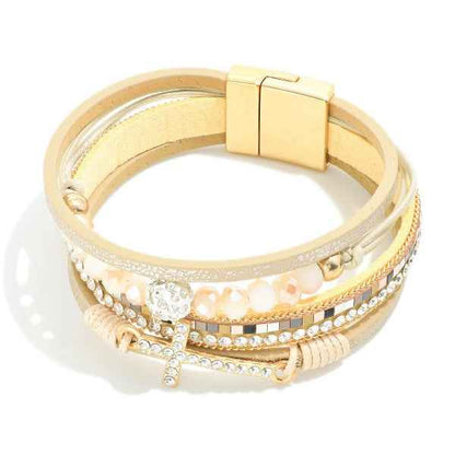 Layered Magnetic Bracelet 438947 - Havens Marketplace