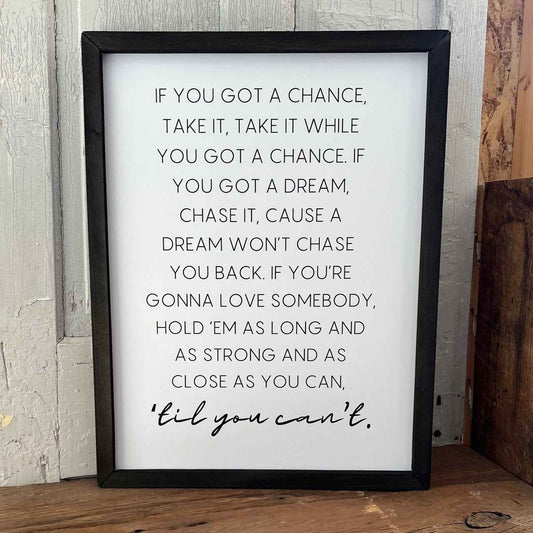 JM Chance Box Frame Large 18 x 24 - Havens Marketplace