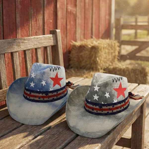 7203018 America Stars & Strips Cowboy Hat