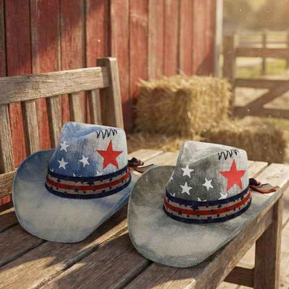 7203018 America Stars & Strips Cowboy Hat