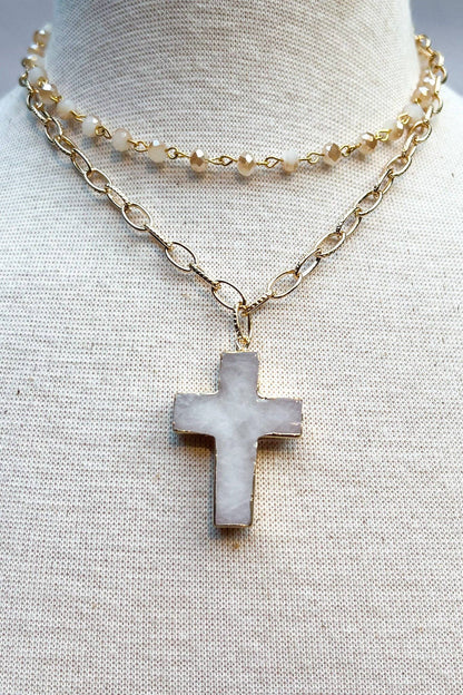 Eve Blush Short Necklace