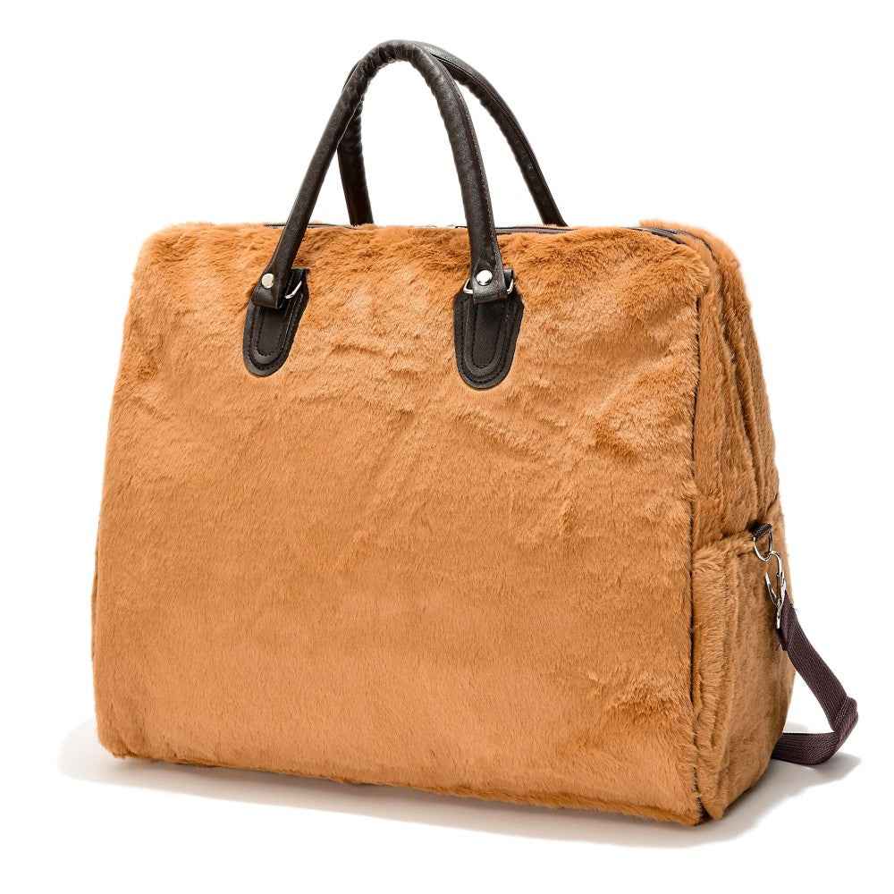 Faux Fur Tote Bag - Havens Marketplace