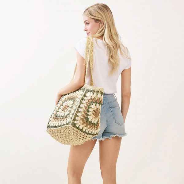 786379 Granny Square Tote Bag