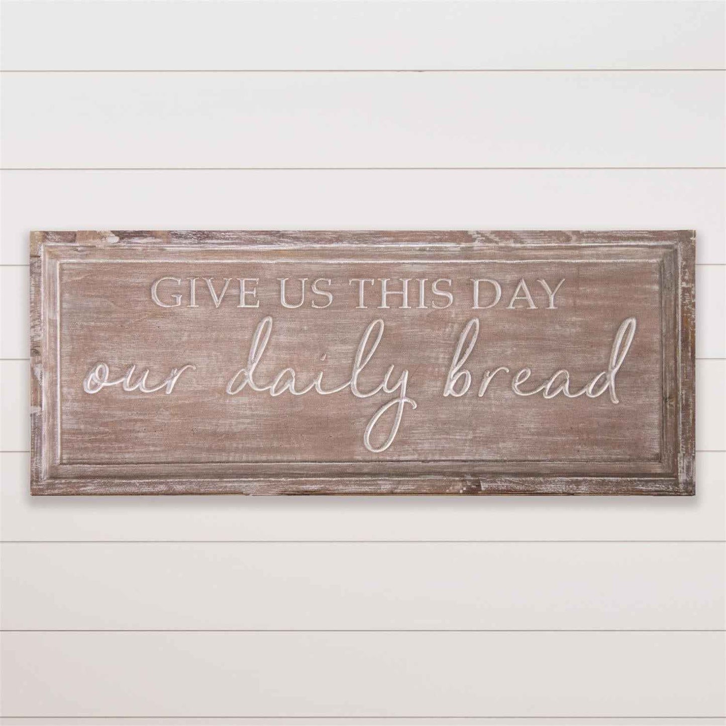 Carved Sign - Our Daily Bread - Havens Marketplace