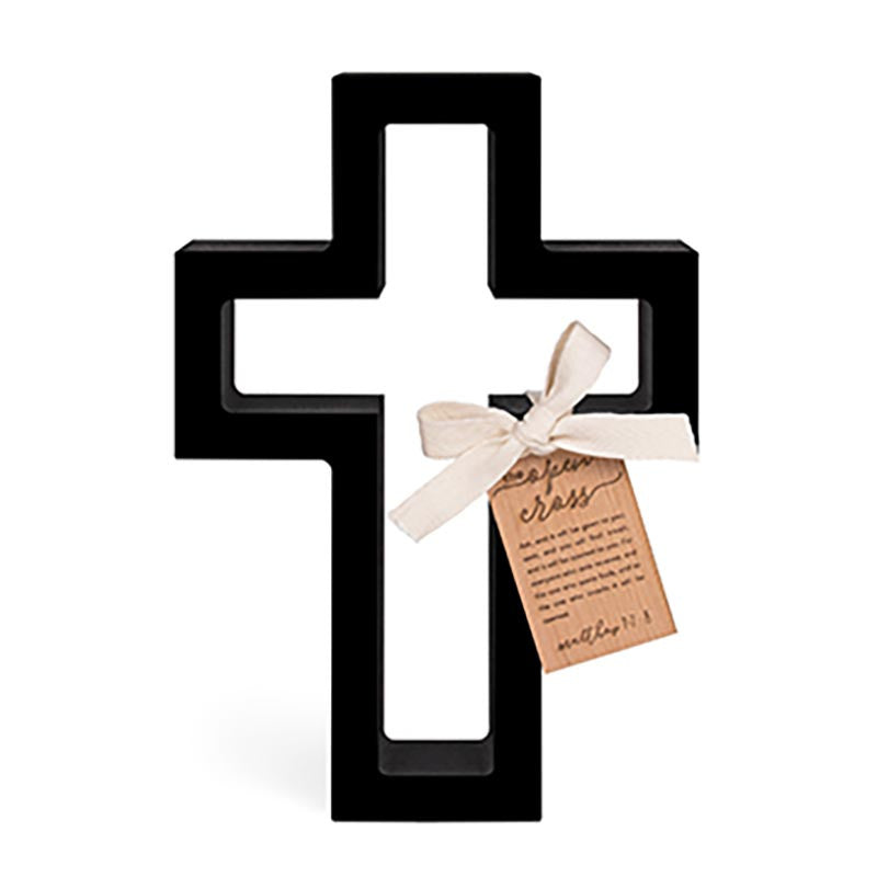 Cross Open - 5.75x8 White or Black