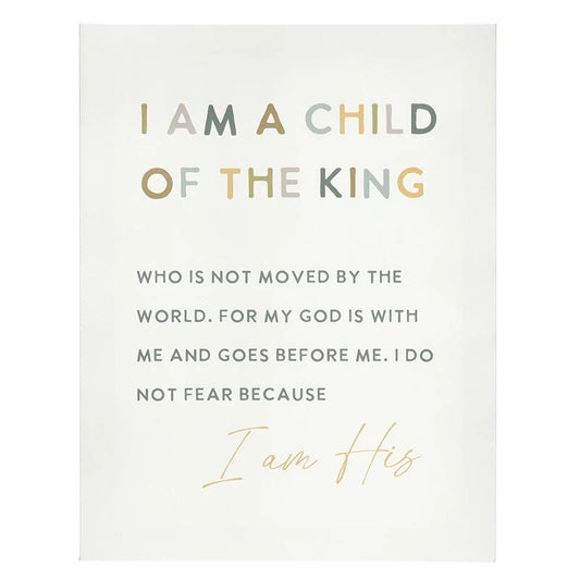 Child of the King Canvas - Child