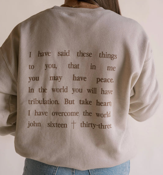 Take Heart Crewneck Sweatshirts
