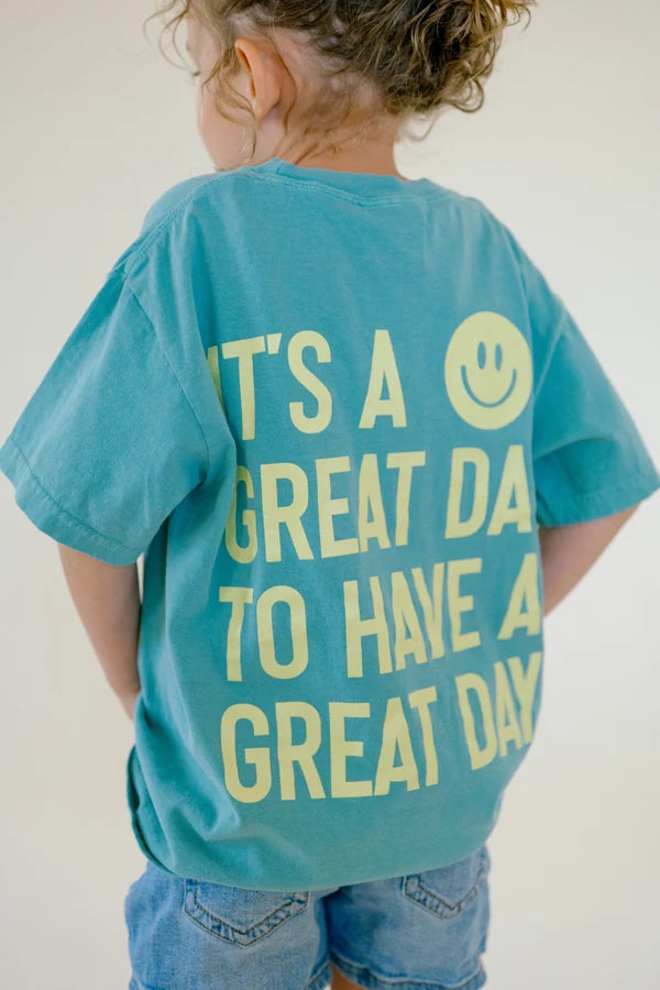 KIDS It's A Great Day Faith Tee