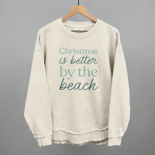 Christmas Is Better at The Beach Crewneck Sweatshirt