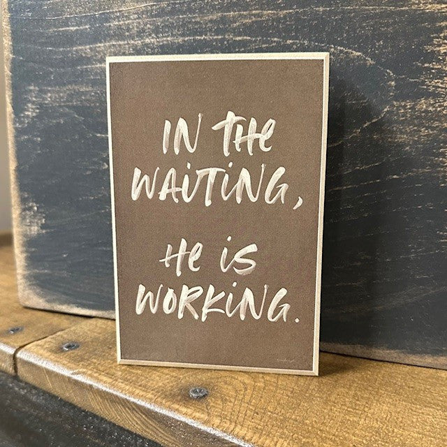 JM He Is Working Block