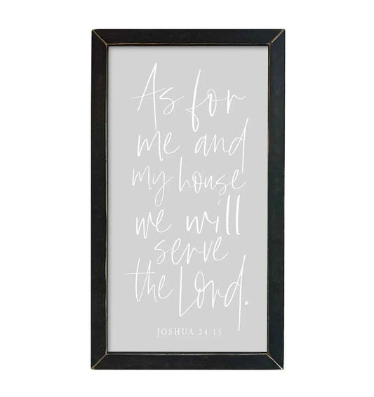 JM Serve the Lord Sign
