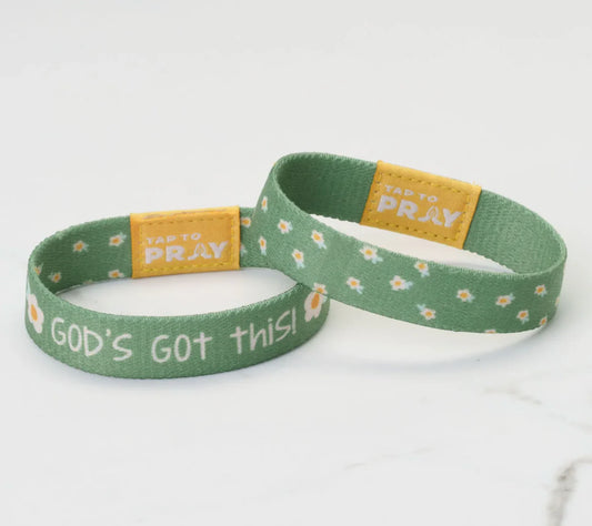 Tap To Pray God's Got This Wristband