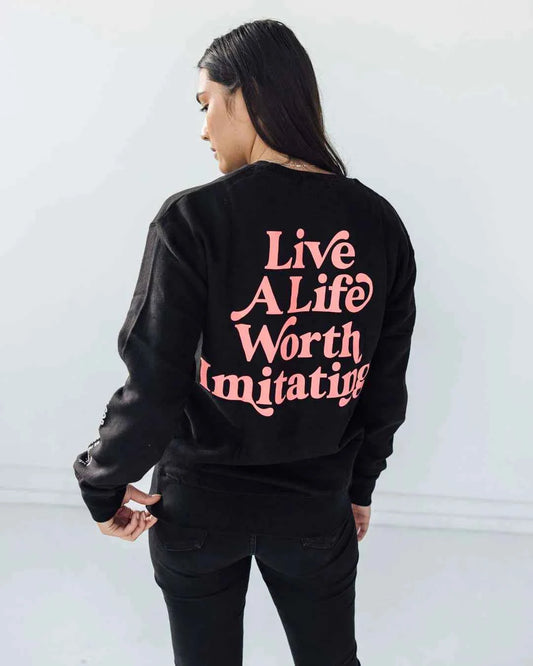 IGWM A Life Worth Imitating Crewneck - Havens Marketplace