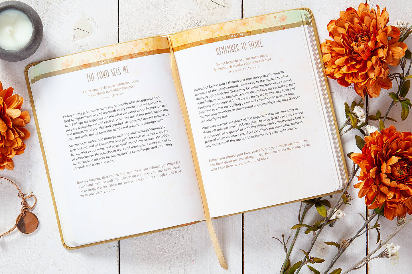 Be Still and Be Happy (6x8 - Devotional)