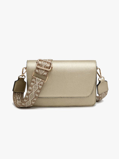 Noah Flapover Crossbody – Guitar Strap Bag | M2278