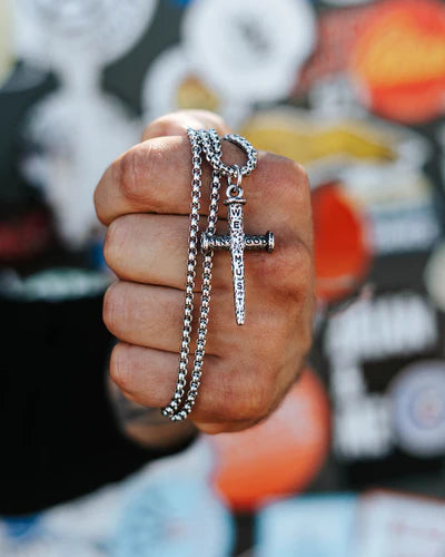 IGWM Nail Cross Necklace