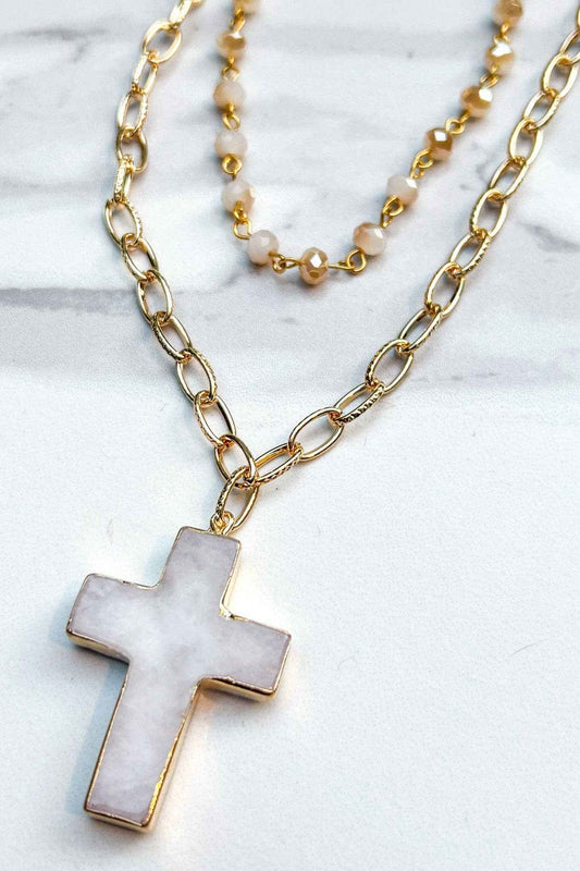 Eve Blush Short Necklace