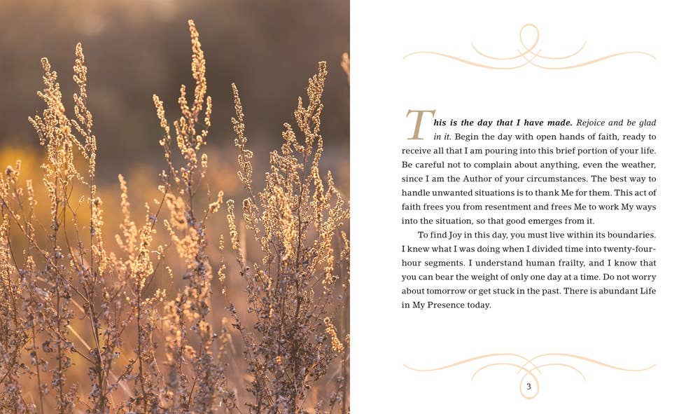 Jesus Calling: Harvest of Blessings : Padded Hardcover, with