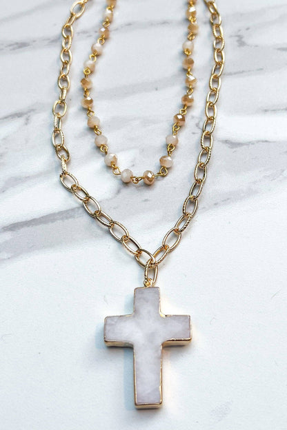 Eve Blush Short Necklace