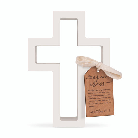Cross White Open - 5.75x8