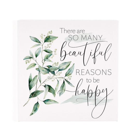 Reasons To Be Happy Canvas